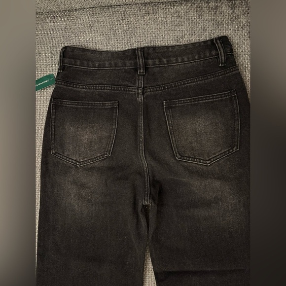 Aaron & Amber Black Rhinestone Cutout Jeans Size Small brand new - Picture 11 of 14